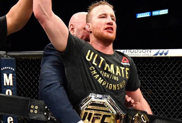 UFC 249: Gaethje tumpaskan Ferguson, akan bertemu Khabib untuk kejuaraan lightweight UFC 249: Gaethje tumpaskan Ferguson, akan bertemu Khabib untuk kejuaraan lightweight
