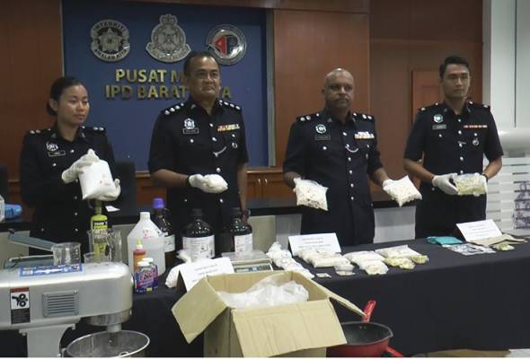 Kondominium jadi 'port' proses dadah diserbu polis Kondominium jadi 'port' proses dadah diserbu polis