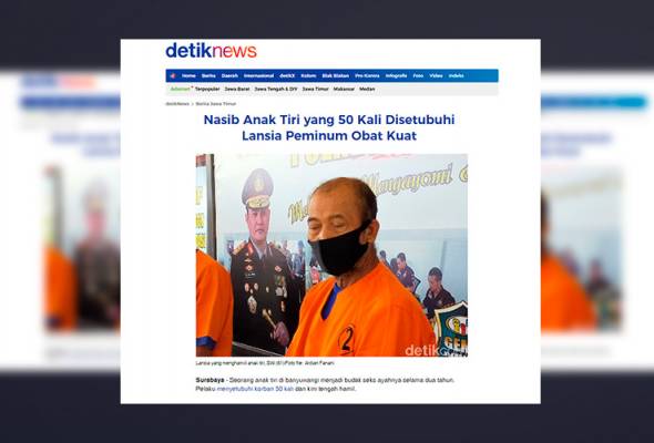 Warga emas durjana rogol anak tiri lebih 50 kali hingga hamil Warga emas durjana rogol anak tiri lebih 50 kali hingga hamil