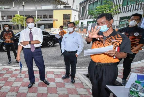 Atlet, pegawai terlibat Kem Latihan Pusat Program RTT jalani tiga proses saringan COVID-19 Atlet, pegawai terlibat Kem Latihan Pusat Program RTT jalani tiga proses saringan COVID-19
