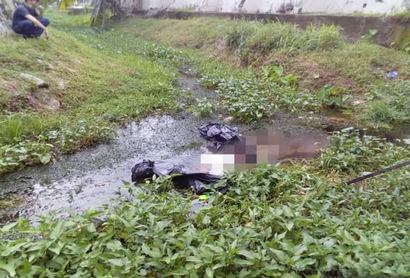 Mayat lelaki ditemui dalam parit Mayat lelaki ditemui dalam parit