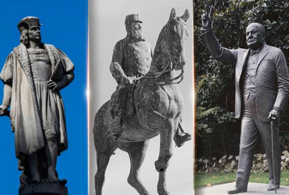 Kematian George Floyd: Ini 5 tugu kontroversi jadi mangsa vandalisme Kematian George Floyd: Ini 5 tugu kontroversi jadi mangsa vandalisme