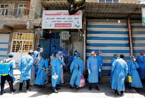 COVID:19: Iraq bina banyak hospital sementara COVID:19: Iraq bina banyak hospital sementara