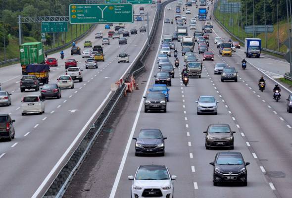 Trafik lancar, pergerakan kenderaan meningkat di PLUS dan Karak Trafik lancar, pergerakan kenderaan meningkat di PLUS dan Karak