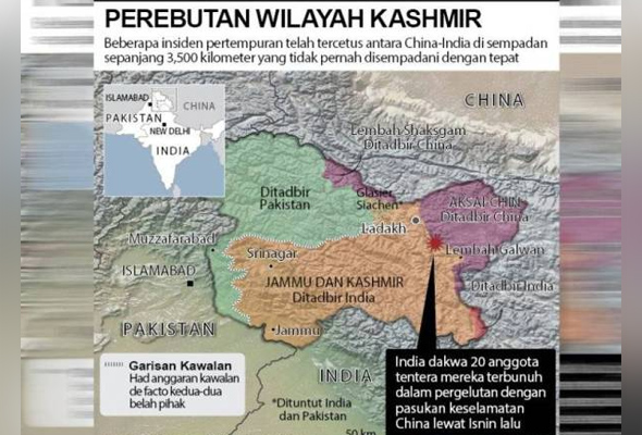 India gesa China hadkan semua aktiviti India gesa China hadkan semua aktiviti