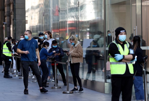 Australia's second largest city orders 36 suburbs locked down to stop virus spike Australia's second largest city orders 36 suburbs locked down to stop virus spike