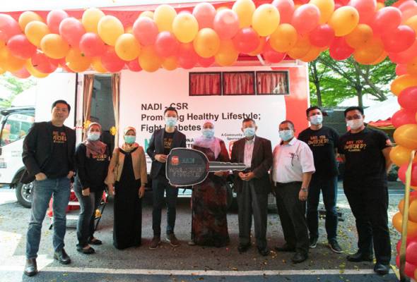 Perkhidmatan klinik bergerak kesan diabetes hasil kerjasama CSR, NADI Perkhidmatan klinik bergerak kesan diabetes hasil kerjasama CSR, NADI