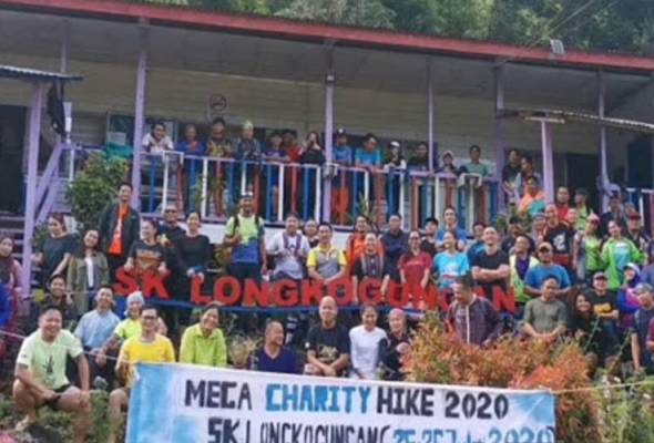 Lebih 100 sukarelawan jayakan pendakian amal Lebih 100 sukarelawan jayakan pendakian amal