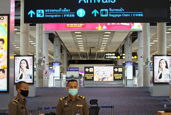 COVID-19: Enam tentera Thai kembali dari AS antara yang didapati positif COVID-19: Enam tentera Thai kembali dari AS antara yang didapati positif