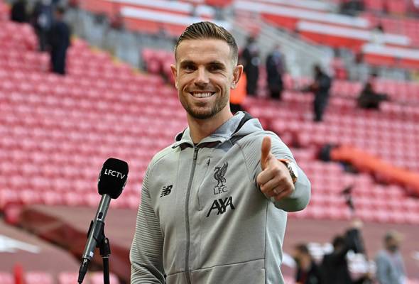 Jordan Henderson dinobat pemain terbaik FWA Jordan Henderson dinobat pemain terbaik FWA