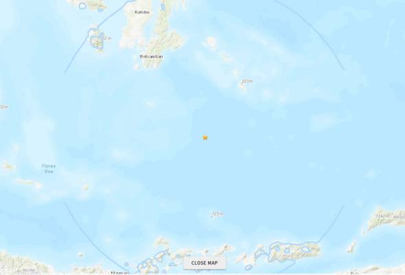 Indonesia timur dilanda gempa dengan kekuatan 6.9 skala Richter Indonesia timur dilanda gempa dengan kekuatan 6.9 skala Richter