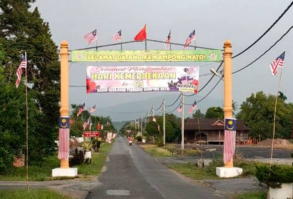TEMCO tamat: Penduduk Kampung Natoi lebih nikmat sambut merdeka TEMCO tamat: Penduduk Kampung Natoi lebih nikmat sambut merdeka