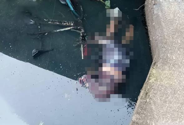 Mayat OKU jatuh basikal dalam tali air ditemui Mayat OKU jatuh basikal dalam tali air ditemui