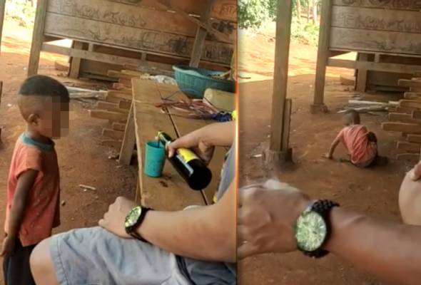 Dua lelaki ditahan kerana beri arak kepada kanak-kanak 4 tahun Dua lelaki ditahan kerana beri arak kepada kanak-kanak 4 tahun