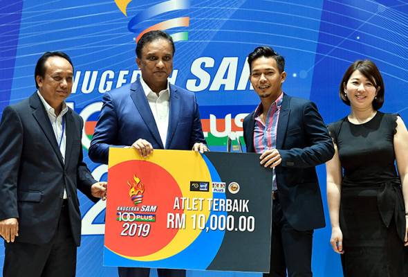 Azizulhasni, Bonnie rangkul Anugerah SAM-100 PLUS 2019 Azizulhasni, Bonnie rangkul Anugerah SAM-100 PLUS 2019