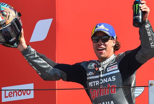 Franco Morbidelli raih kemenangan sulung di GP San Marino Franco Morbidelli raih kemenangan sulung di GP San Marino