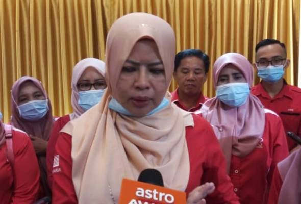 Calon sayap Srikandi Bersatu bakal bertanding dalam PRN Sabah - Rina Harun Calon sayap Srikandi Bersatu bakal bertanding dalam PRN Sabah - Rina Harun
