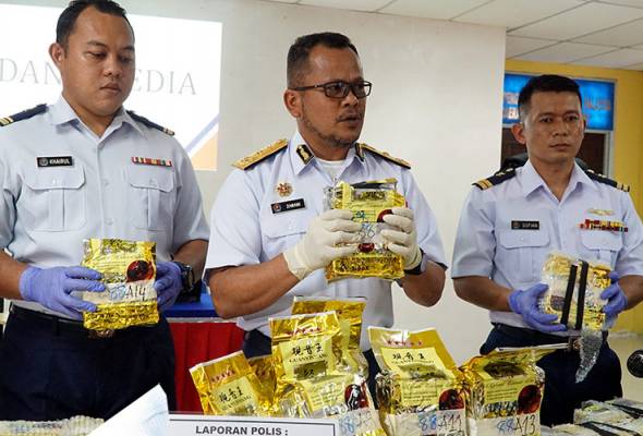 Langkawi jadi transit, Maritim Malaysia rampas syabu RM11.3 juta Langkawi jadi transit, Maritim Malaysia rampas syabu RM11.3 juta