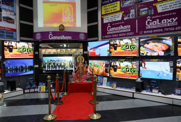 Despite coronavirus, Indian traders stock up in hopes of festive cheer