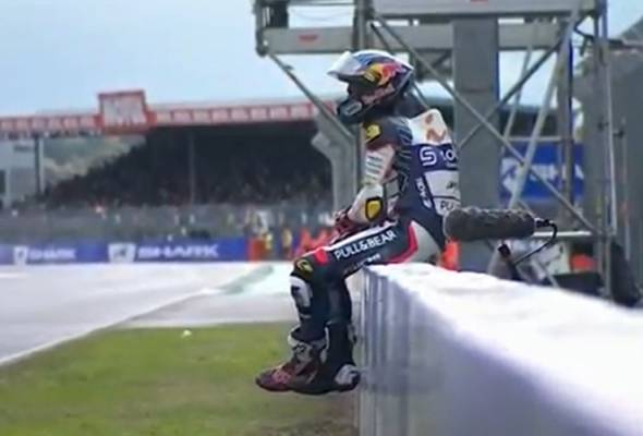 MotoGP: Hafizh Syahrin masih bergelut dengan kecederaan MotoGP: Hafizh Syahrin masih bergelut dengan kecederaan