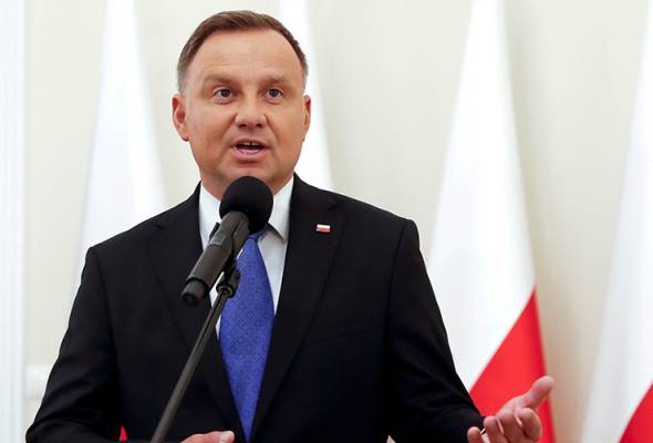 COVID-19: Presiden Poland, Duda disah positif COVID-19: Presiden Poland, Duda disah positif