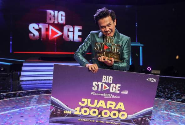 Big Stage 2020: Pernah jatuh, kini Azzam Sham buktikan dia layak bergelar juara Big Stage 2020: Pernah jatuh, kini Azzam Sham buktikan dia layak bergelar juara