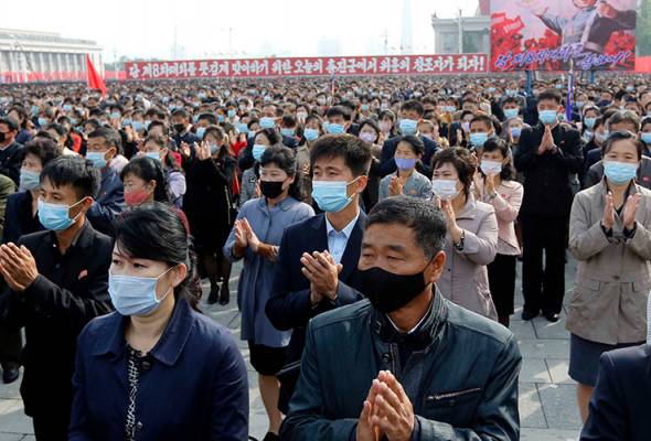 Korea Utara sambut ulang tahun ke-75 pemerintahan Parti Pekerja Korea Utara sambut ulang tahun ke-75 pemerintahan Parti Pekerja