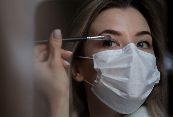 From no makeup to mascne: How mask-wearing is changing beauty habits