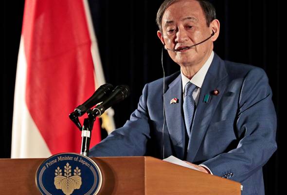 Suga beri amaran pada China mengenai Laut China Selatan Suga beri amaran pada China mengenai Laut China Selatan