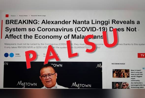 Alexander Nanta Linggi nafi terlibat dalam promosi sistem aplikasi bitcoin Alexander Nanta Linggi nafi terlibat dalam promosi sistem aplikasi bitcoin