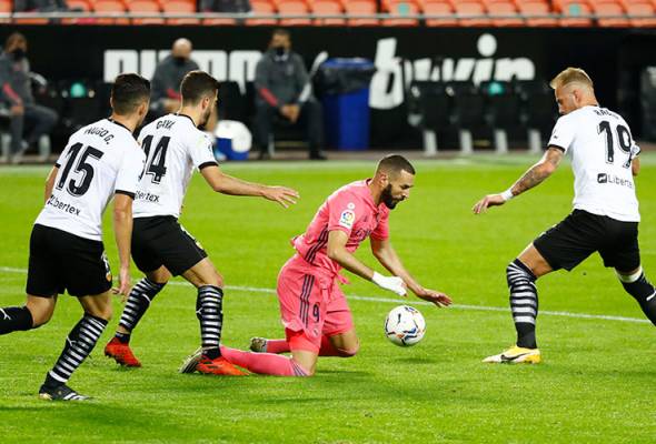 Benzema Terlepas Perlawanan Real Madrid Villarreal Astro Awani