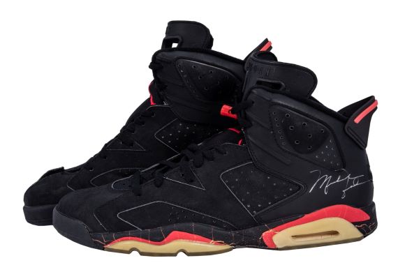 A pair of Air Jordans could set a new auction record