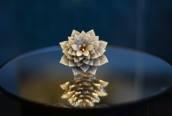 Indian jeweller's 12,638-diamond ring sets world record
