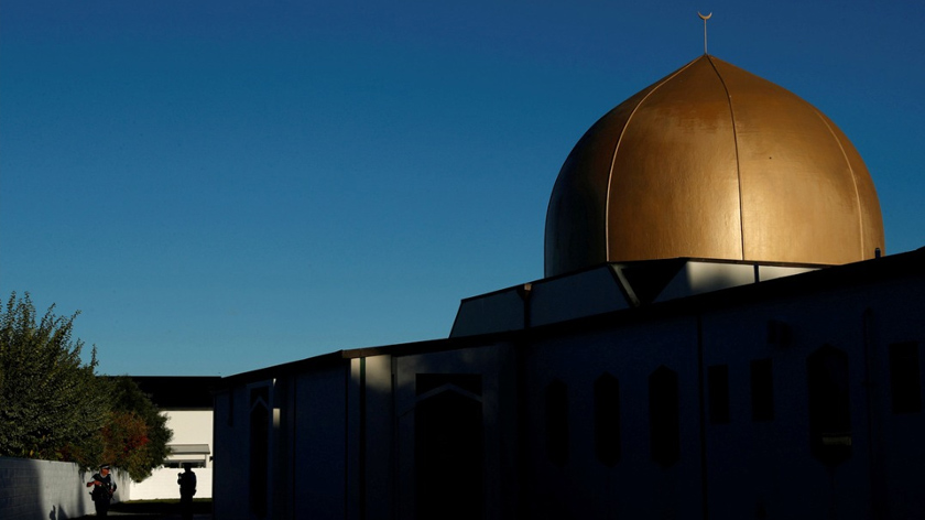 Armed police officers stand guard outside Al Noor mosque where more than 40 people were killed by a suspected white supremacist during Friday prayers on March 15, in Christchurch, New Zealand April 1, 2019. REUTERSpic