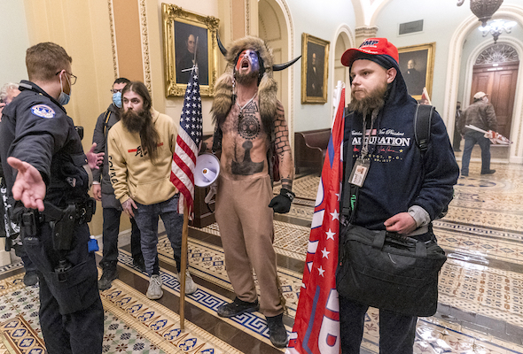 Capitol rioters hold out long-shot hope for a Trump pardon