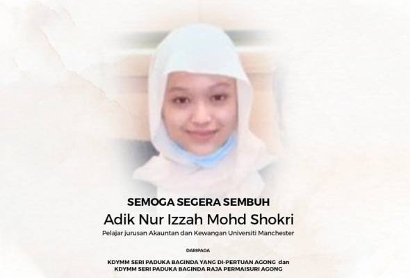 Agong Permaisuri Doakan Kesembuhan Nur Izzah Astro Awani