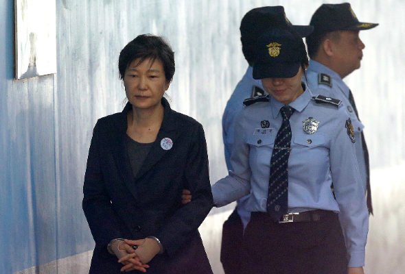 S. Korean court confirms 20-year term for ex-president Park