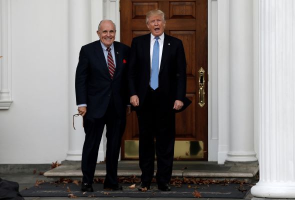Trump, Giuliani accused in lawsuit of conspiring to incite Capitol riot