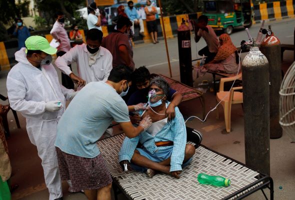 Opposition chief calls for national lockdown as India's coronavirus cases cross 20 million