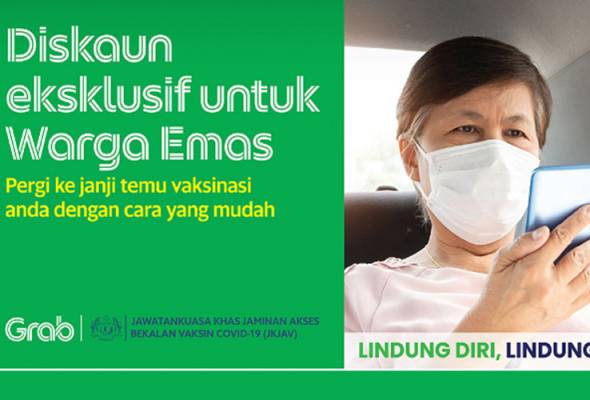 Vaksin Covid 19 Untuk Warga Emas Grab Malaysia Tawar Diskaun Perjalanan Astro Awani
