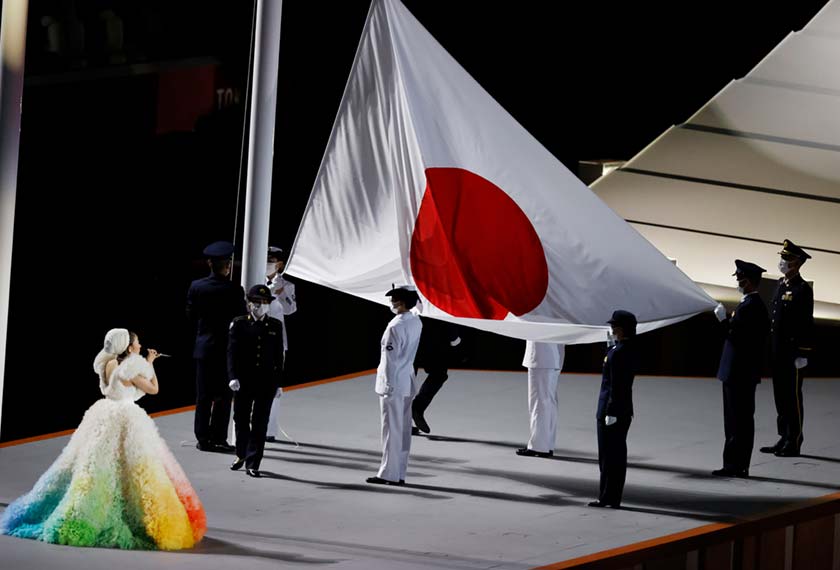 The Tokyo 2020 Olympics Opening Ceremony - Olympic Stadium, Tokyo, Japan - July 23, 2021