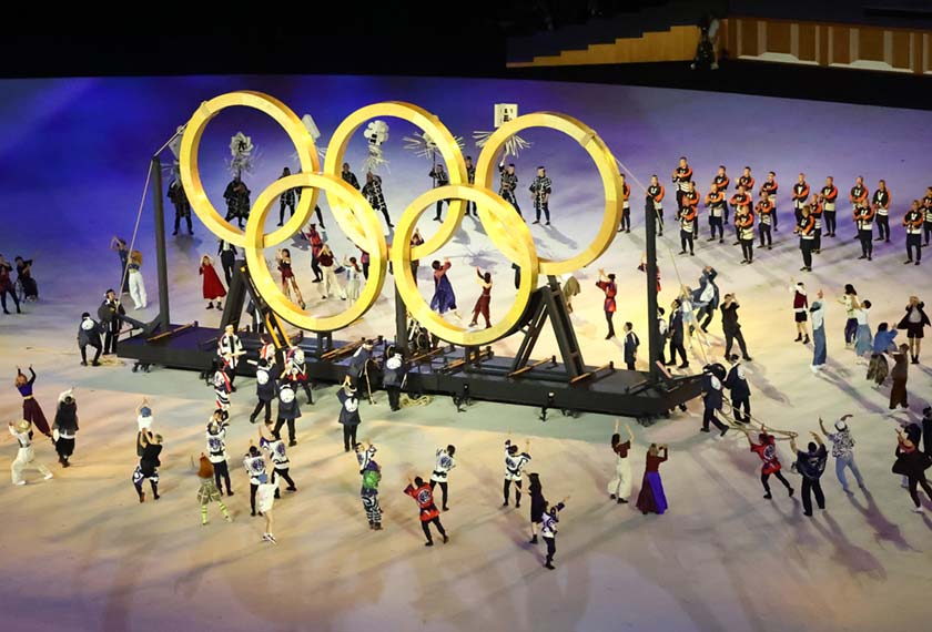 The Tokyo 2020 Olympics Opening Ceremony - Olympic Stadium, Tokyo, Japan - July 23, 2021.  REUTERS