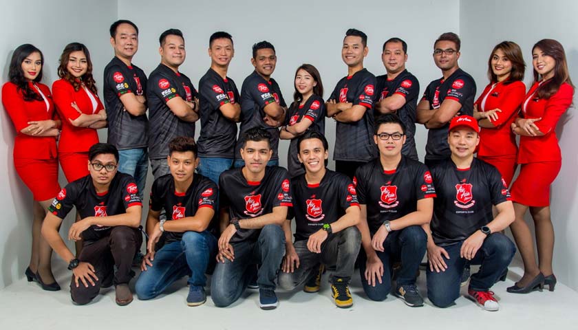 Allan and the AirAsia Allstars Esports Club (bottom right) -eGG Network