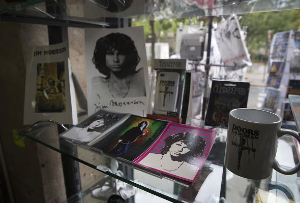 50 years after his death, Paris remembers Jim Morrison