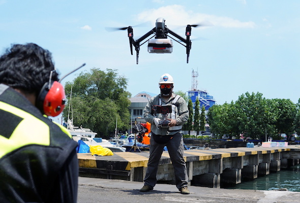 In Indonesia, drone deliveries provide lifeline for isolating COVID patients