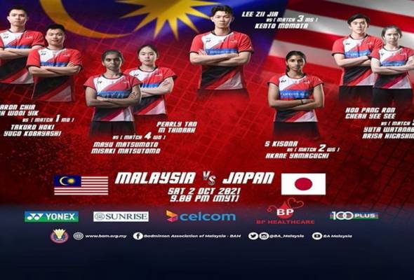 Malaysia 2021 indonesia thomas piala vs Hasil Piala