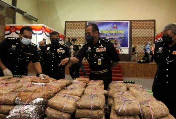 Cops seize drugs worth RM14.33 million at PTP