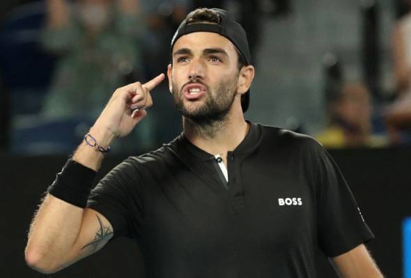 Terbuka Australia: Berrettini muncul wakil Itali pertama ke separuh