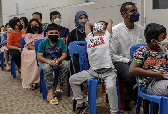 Vaksin COVID-19: Lebih 34 peratus kanak-kanak di Malaysia terima suntikan