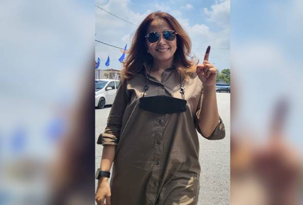 PRN Johor: Haiza teruja pulang mengundi di Benut